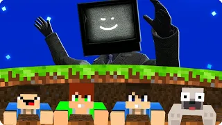 MEGTALÁLTUK HOL ÉL TVFEJ EMBER A MINECRAFTBAN!