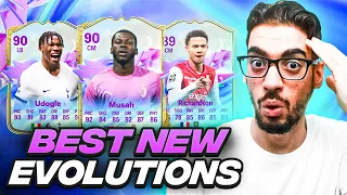 THE BEST *NEW* META EVOLUTION CARDS TO EVOLVE IN FC 24 Ultimate Team FS GLOW UP