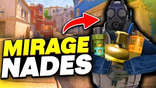 CS2 Mirage Nades That EVERYONE SHOULD KNOW!