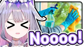 Even other Advent members make fun of Bijou's window cleaning laugh 【Hololive EN】