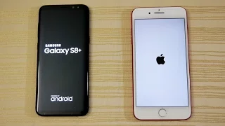 Galaxy S8 vs iPhone 7 Plus - Speed Test! (4K)