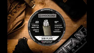 PRODUCT INTRODUCTION - 1/8" MIL-SPEC ShockCord from TITAN Survival