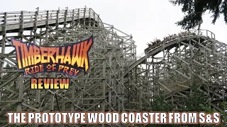 Timberhawk: Ride of Prey Review, Wild Waves S&S Wood Coaster | Good or Bad Prototype?