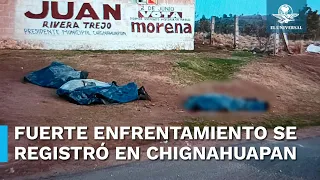 Enfrentamiento armado entre policías y criminales en Puebla deja 4 uniformados muertos