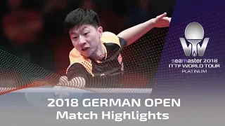 2018 German Open Highlights I Ma Long vs Xu Xin (Final)