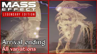 Mass Effect 2 - Arrival - Collector General or Harbinger ending conversation