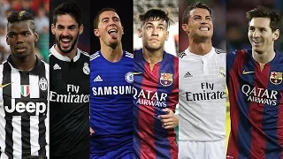 Kings Of Dribbling 2015 ● POGBA ● NEYMAR ● MESSI ● ISCO ● HAZARD ● CRISTIANO RONALDO