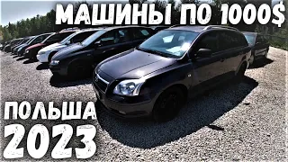 АВТОРЫНОК АВТО ДО 1000$ | WROCLAW/Вроцлав | MILLIONCAR 2023 | Tanie Autka Siechnice