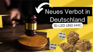 1D-LSD und HHC werden verboten!