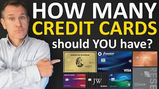 How Many Credit Cards Should YOU Have? 💳 How many credit cards is too many? 2024