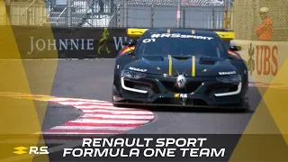 Special guests "enjoy" a ride around Monaco in Renault Sport R.S.01