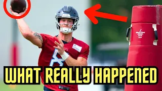 Will Levis SLINGING BOMBS At Tennessee Titans OTAs - His Arm Puts On The GAS