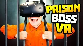 FYNN BREAKS OUT OF PRISON AND MAKES JUICE! Prison Boss VR Gameplay Part 2- VR HTC Vive Gameplay