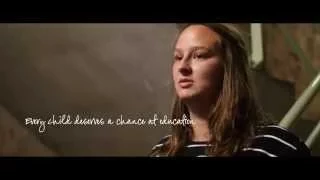 Every child deserves a chance at education: Kacie's story