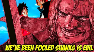 Oda Tricked Us Shanks Is Actually Evil & He's Using Luffy To Get The One Piece For Himself 😱