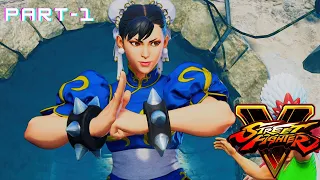 Street Fighter 5 - Characters  Story Walkthrough PART 1 @ 1080p (60fps)