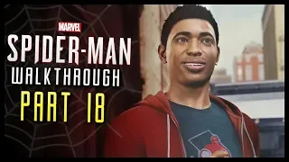 Spider-Man PS4 Walkthrough Part 18 Miles Morales! First Day