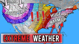 Extreme Weather! A look at the Upcoming Long Range Pattern!