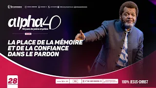 La place de la mémoire et de la confiance dans le pardon. Pst MARCELLO TUNASI [Alpha 40]