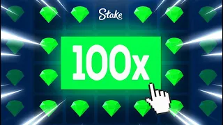 I HIT 100x ON STAKE MINES! Insane STRATEGY