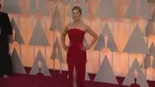 Oscars: Rosamund Pike Red Carpet Fashion (2015) | ScreenSlam