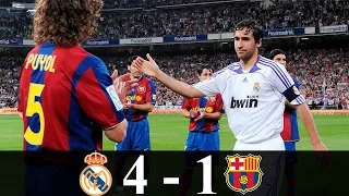 Real Madrid (4:1) Barcelona Match legend 2008