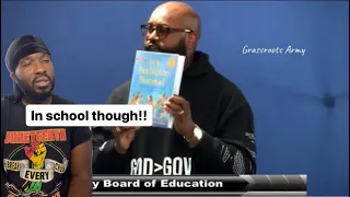 School Board CUTS Dad Off When He Reads The Very Book That Is In The School Library Reaction