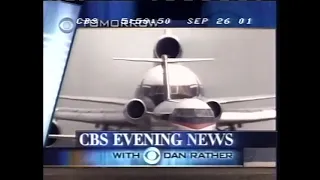 CBS Evening News with Dan Rather very short Promo/Experience CBS News - 9/26/2001 (for 9/26/2002)