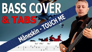 Måneskin - TOUCH ME (Bass Cover) + TABS