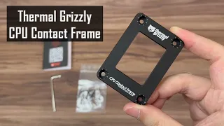 Thermal Grizzly CPU Contact Frame Unboxing