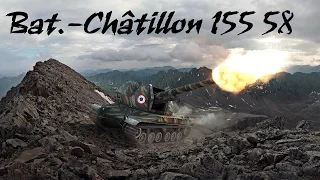 World of Tanks Replay - Bat.-Châtillon 155 58, 12 kills, 6,3k dmg, (M) Ace Tanker