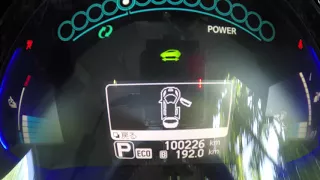 nissan leaf 48 kw/h  тест на дальность