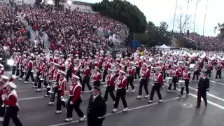 University of Wisconsin (UW) Badger Marching Band -  2013 Pasadena Rose Parade