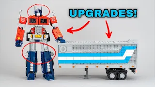 How to UPGRADE your Lego Optimus Prime!