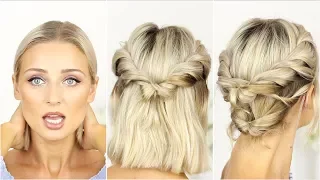 Plattes Haar - Alltagsfrisuren und Tipps | OlesjasWelt