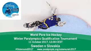 Sweden v Slovakia | PyeongChang 2018 Qualification Tournament | Ostersund