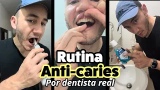 Rutina Anti Caries ¿Cómo se lava los dientes un dentista en casa?