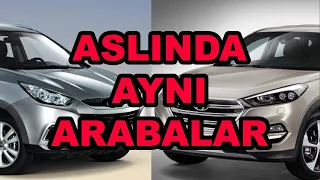 HYUNDAİ iX35 TUCSON AYNI ARABALAR [2021 TUCSON YORUMLARIM]