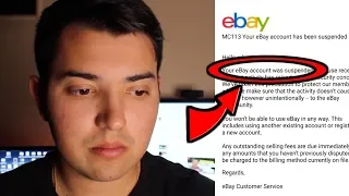 How I got banned from selling on ebay for life...