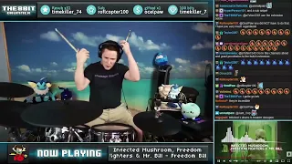 The8BitDrummer plays Infected Mushroom, Freedom Fighters & Mr. Bill - Freedom Bill