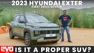 2023 Hyundai Exter | A True SUV? | First Drive Review | evo India