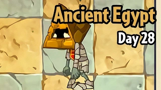 Plants vs Zombies 2 - Ancient Egypt Day 28: Pyramid-Head Zombie