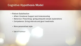 Week 5 - Health Psychology lecture video - Dr. Neil Soggie