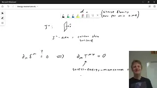 Stress-energy tensor (continuous matter): Video 12 of General Relativity at UArizona with Sam Gralla