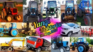 Yangi Traktorlar 31.May.2024 Belarus Mtz Hyundai Ekskavatir Yumz T28 Kamaz Trekir moshina bozori