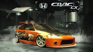 NFS Most Wanted - Honda Civic cx