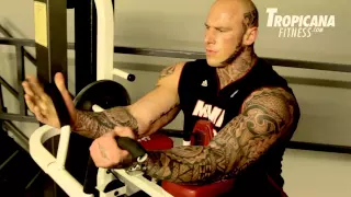 Arms Workout with Undisputed IV:Boyka. Bad Guy  Martyn Ford