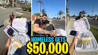 Millionaire blessed the homeless who was a foster kid and his parents left him