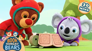 Scout’s Turtle Friend | Learning Cartoons for Children | Book Hungry Bears | 9 Story Kids