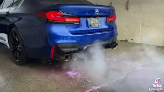 F90 M5 FULL TITANIUM EXHAUST REVS